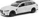 Mașină model BMW M3 Touring 2023 la scara 1:24 Albă