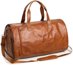 Geantă Voiaj 55lt Maro din Piele Sintetică M55xL32xÎ32cm Geantă Voiaj 55lt Maro din Piele Sintetică M55xL32xÎ32cm