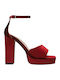Sandale Elegante Damă Burgundy