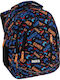 Derform Kindergarten Backpack School Bag with Water Bottle Holder Multicolour 27 x 20 x 39cm