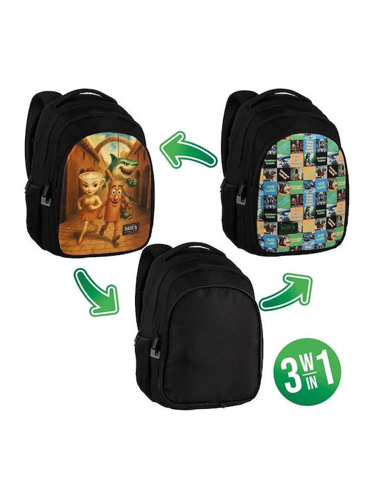 Derform School Backpack Kindergarten With Water Bottle Holder 26 Litre 32 x 22 x 42cm
