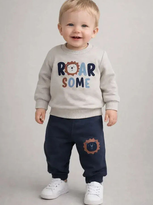 Action Sportswear Kids Sweatpants Set Grey