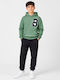 Kids Sweatpants Set With Top Green
