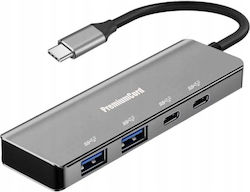 PremiumCord USB Hub 10 Ports (USB-C) PremiumCord USB Hub 10 Ports (USB-C)