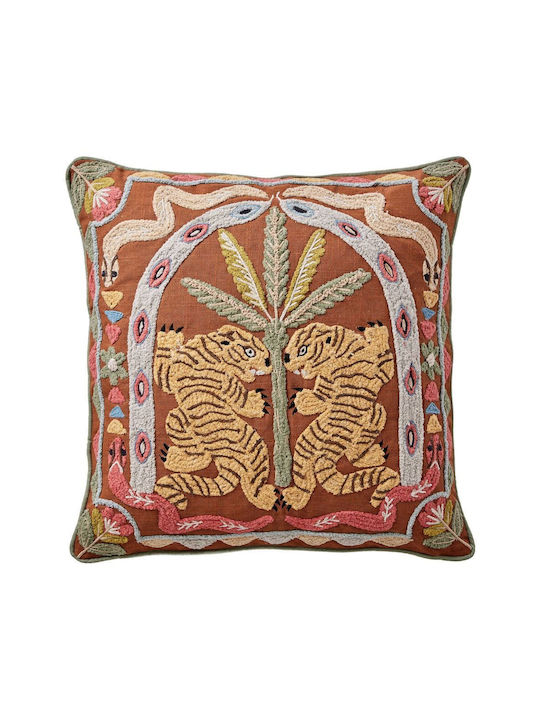 Butlers Μαξιλάρι Καναπέ Bohemian Καφέ 50x50εκ.