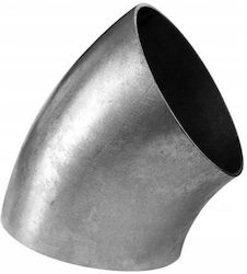 Poujoulat Inox Ecke 45st 57mm Materialstärke 1,5mm