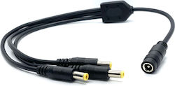 DC-DC-Kabel 0,4 m Schwarz