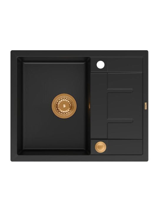 GraniteQ Morgan Drop-In Кухненски Мивка от Тече...