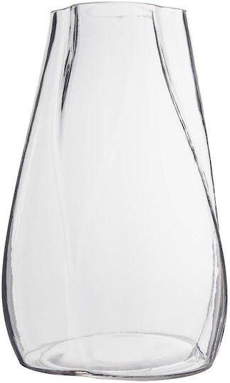 Butlers Διακοσμητικό Βάζο Γυάλινο Shape Διάφανο Φ20xΥ30cm