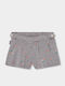 Kids Fabric Grey Shorts/Bermuda