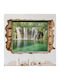 Dreidimensionaler Wandsticker Wasserfälle Plitvice Kroatien 60x90cm