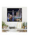 Dreidimensionales Wandsticker Pyrotechnik Dubai 80x89cm