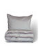 Multitex Set Huse Pentru Pilote 100% Bumbac 220x200cm Matrimonial Cu 2 Fețe De Pernă Monocrom