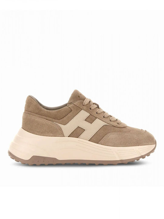 Hogan Allacciato H Women's Sneakers Beige