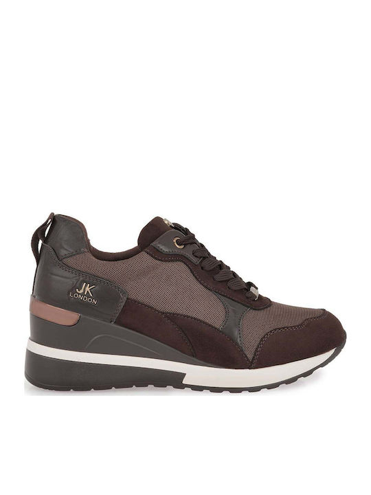 JK London Women's Brown Sneakers