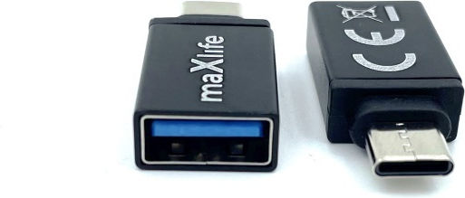 Maxlife 176OEM0002302 Maxlife USB-C Männlich Zu USB-A Weiblich Konverter