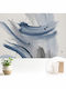 Blue Wall Wallpaper 104x70cm