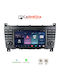 Carmedia Автомобилен Аудио Система за Mercedes-Benz C Class / CLC Class / CLK Class 2004-2008 (Bluetooth/USB/Wi-Fi/GPS/Apple CarPlay/Android Auto) с Touch Screen 7"