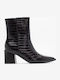 Damen Stiefeletten Braun