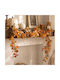 Artificial Decorative Eucalyptus Garland Autumn Leaves 170cm