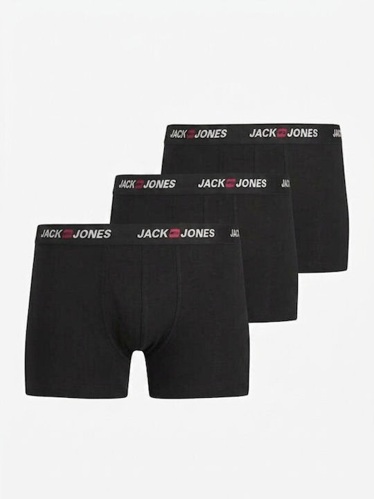 Jack & Jones Trunks Ανδρικά Μποξεράκια Black/bl...
