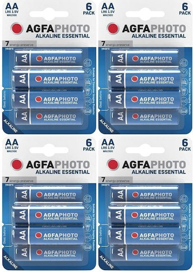 AgfaPhoto Remax Alkaline-Batterien AA 1,5V 6 Stück