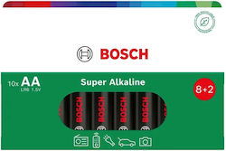 Philips Супер алкални батерии AA 1.5V 10бр Philips Супер алкални батерии AA 1.5V 10бр