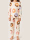 Extan Bebe Kids Beige Pajamas