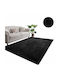 Strado Kinderteppich Schwarz 200x260cm