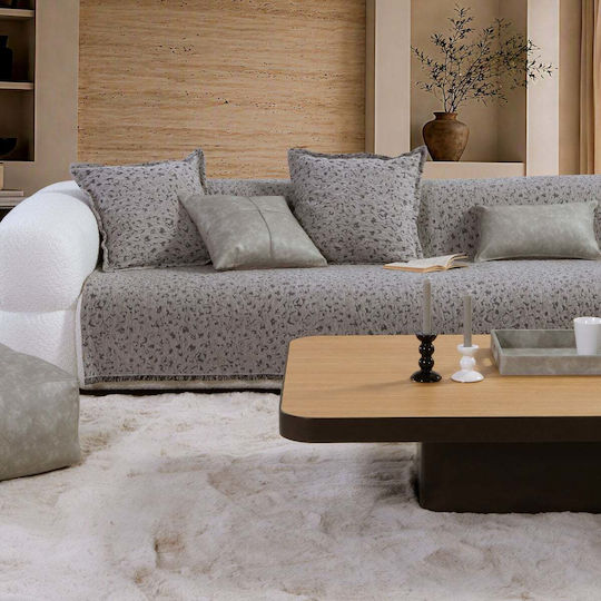 Nef-Nef Homeware Leopard Three-Seater Sofa P170xL300cm Green
