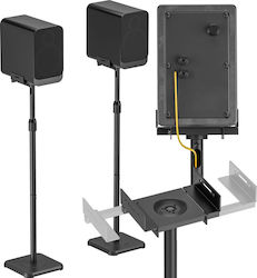 Mozos PA-Lautsprecherständer mit einer Höhe von 85,8-85,8 cm in Schwarz Farbe