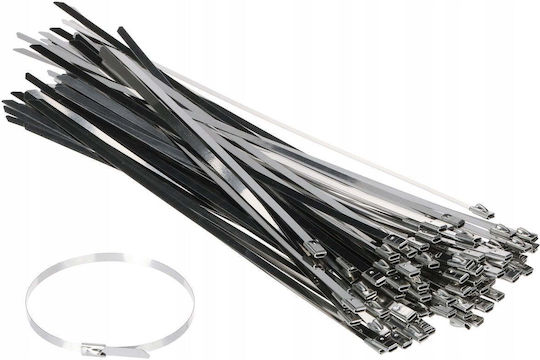 Delta Metallische Kabelbinder 250mm x 4,6mm (100 Stück)