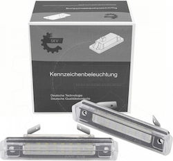 Φωτισμός Led Πινακίδας Κυκλοφορίας Mercedes-benz E-class W124 S124 Sl-class R129 Σετ A124820075664 Φωτισμός Led Πινακίδας Κυκλοφορίας Mercedes-benz E-class W124 S124 Sl-class R129 Σετ A124820075664