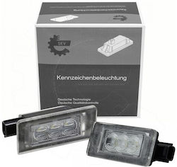 Led Kennzeichenbeleuchtungen Dacia Duster Satz Led Kennzeichenbeleuchtungen Dacia Duster Satz