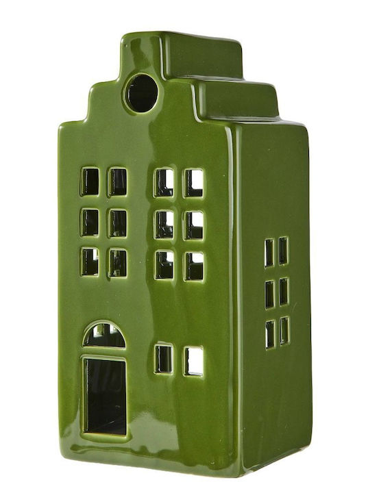 Butlers Delft Kerzenhalter aus Keramik in Grüne...