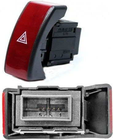 Genuine Opel Corsa-c Tigra-b Warnblinkanlage Schalter