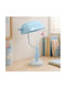 Keskor Kinder Tischlampe Blau 30x20x16cm