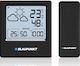 Blaupunkt Stație Meteo Fără Fir Digitală de Masă Neagră