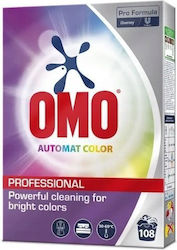 Omo Waschmittel Pulver für Bunte Kleidung 5.4kg (108 Messbecher) Omo Waschmittel Pulver für Bunte Kleidung 5.4kg (108 Messbecher)