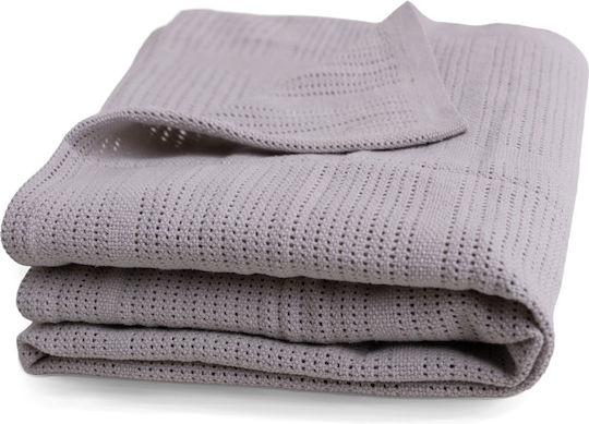 Matex Pătură Pepinieră Swaddling 100% Bumbac Gri 75x100 cm
