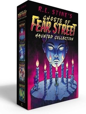 R.l. Stine's Ghosts Of Fear Street Haunted Collection (boxed Set): Hide And Shriek; Who's Been Sleeping In My Grave?; The Attack Of The Aqua Apes; Nightmare In 3-d R L Stine Aladdin Paperbacks