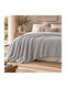 My Home Luxury Κουβέρτα Fleece Μονή 160x220εκ. Γκρι