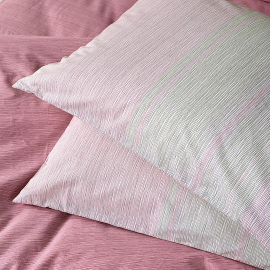 Kentia Kissenbezüge Set Pink-Bordo 50x70cm