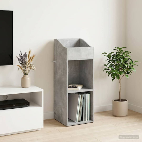 vidaXL Hi-Fi Furniture Grey 36x36x95.5cm