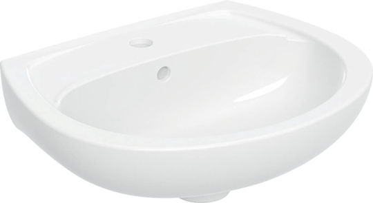 Koło Vessel Ceramic Sink 50x41cm White