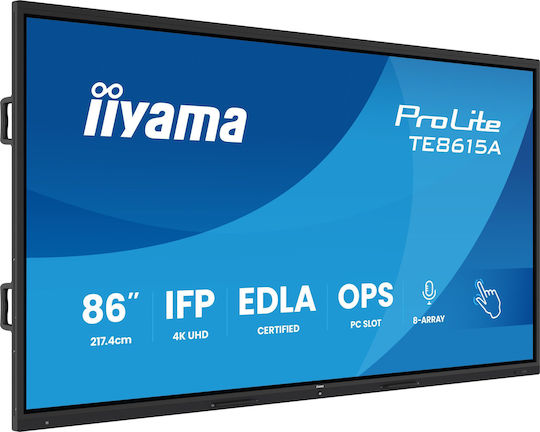Iiyama TE8615A-B2AG Public Display 86" 4K UHD