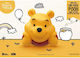 Гуини Меченце Копилка Легнало Winnie Размер 17см Жълто