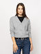Gestrickte Damen Strickjacke Frost