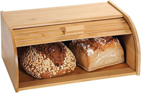 Kesper Brotkasten mit Deckel Hölzernes Beiges 40x27x17cm