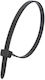 Dedra Plastische Kabelbinder 300mmx4.8mm in Schwarz Farbe (25 Stück)
